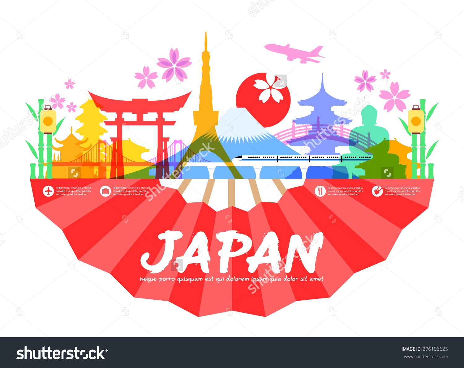 stock-vector-beautiful-japan-travel-landmarks-vector-and-illustration-276196625